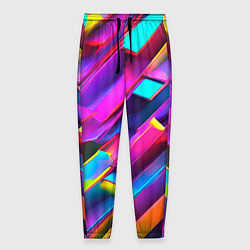 Мужские брюки Неоновые разноцветные пластины