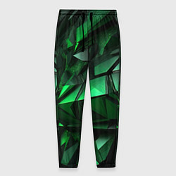 Мужские брюки Green abstract
