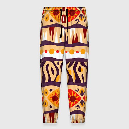 Мужские брюки Africa pattern / 3D-принт – фото 1