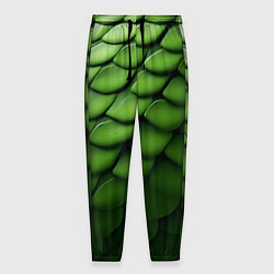 Мужские брюки Зеленая чешуя змеи