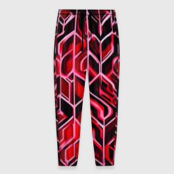 Мужские брюки Красный узор