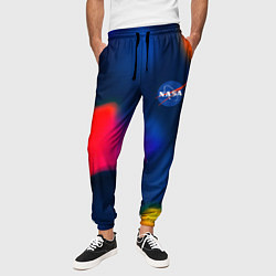 Брюки на резинке мужские Nasa gradient sportcolor, цвет: 3D-принт — фото 2