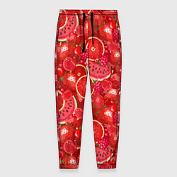 Мужские брюки Красные фрукты и ягоды