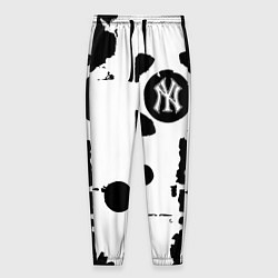 Брюки на резинке мужские New York yankees - baseball team pattern, цвет: 3D-принт