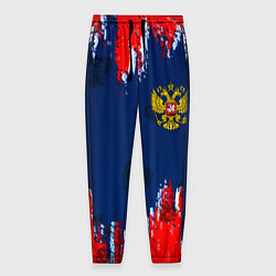 Мужские брюки Россия спорт краски текстура