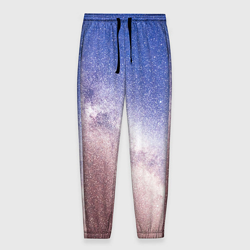 Мужские брюки Галактика млечный путь / 3D-принт – фото 1