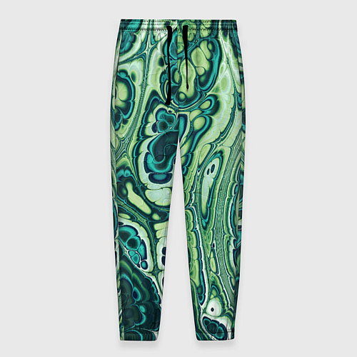 Мужские брюки Абстрактный разноцветный узор / 3D-принт – фото 1