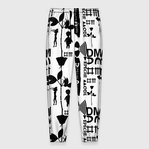 Мужские брюки Depeche Mode DM music / 3D-принт – фото 1
