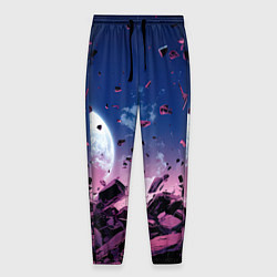 Мужские брюки Абстрактные частицы в космосе