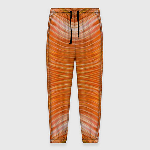 Мужские брюки Яркий фон карамели / 3D-принт – фото 1
