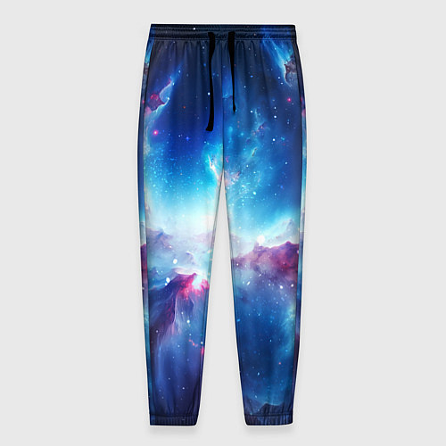 Мужские брюки Fascinating cosmic expanses / 3D-принт – фото 1