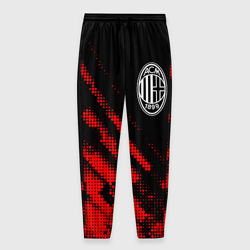 Мужские брюки AC Milan sport grunge / 3D-принт – фото 1
