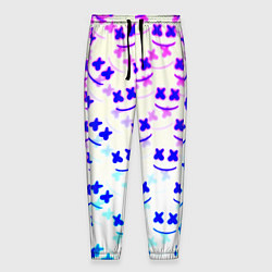 Мужские брюки Marshmello pattern neon