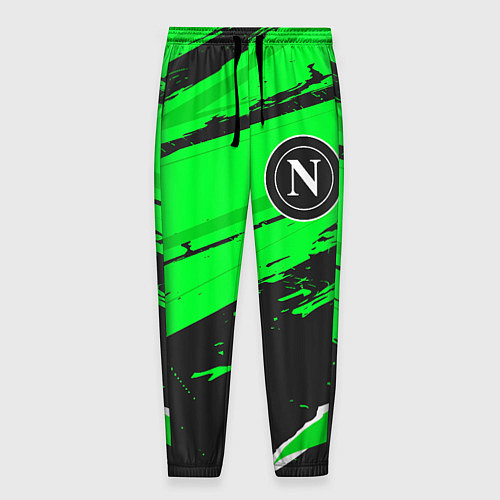 Мужские брюки Napoli sport green / 3D-принт – фото 1