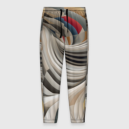 Мужские брюки Спиральная галактика / 3D-принт – фото 1