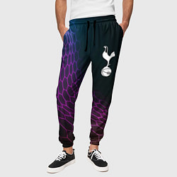 Брюки на резинке мужские Tottenham футбольная сетка, цвет: 3D-принт — фото 2