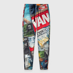 Мужские брюки Vanguard collage - ai art patchwork