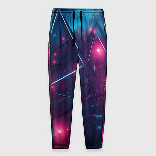 Мужские брюки Конструкция с ярким свечением / 3D-принт – фото 1