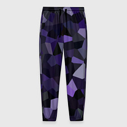 Мужские брюки Кристаллизация темно-фиолетового
