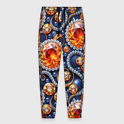 Мужские брюки Ювелирные украшение с золотом и бриллиантом паттер