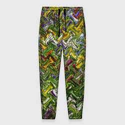 Мужские брюки Разноцветная абстракция