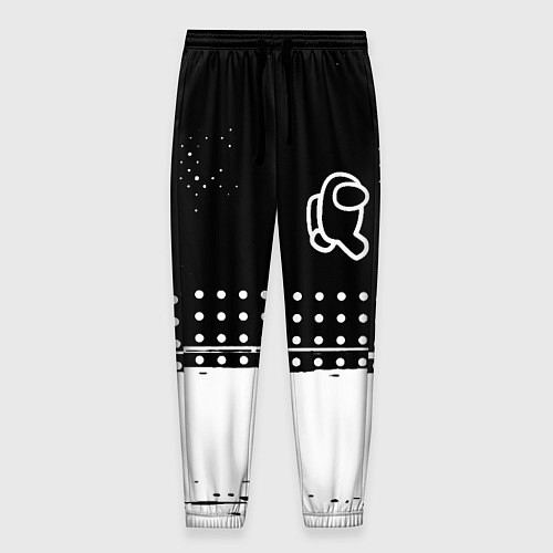 Мужские брюки Among us геометрия / 3D-принт – фото 1