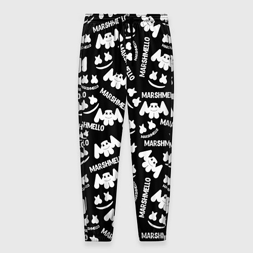 Мужские брюки Marshmello pattern music / 3D-принт – фото 1