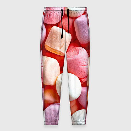 Мужские брюки Маршмэллоу / 3D-принт – фото 1