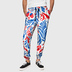 Брюки на резинке мужские Славяно - русский стиль, цвет: 3D-принт — фото 2