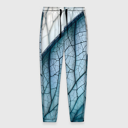 Мужские брюки Листья с прожилками / 3D-принт – фото 1