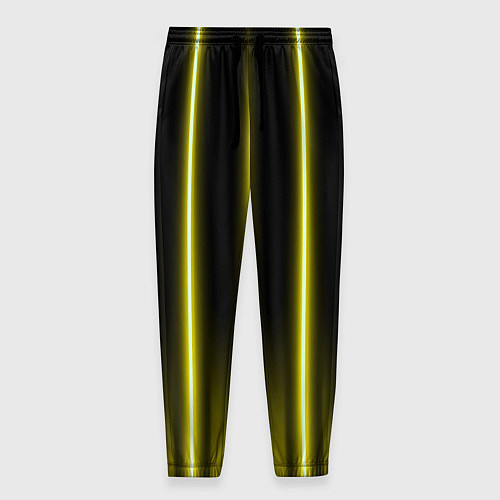 Мужские брюки Neon yellow / 3D-принт – фото 1