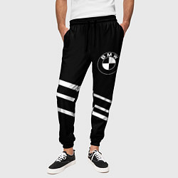 Брюки на резинке мужские BMW geometry line, цвет: 3D-принт — фото 2