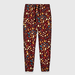 Брюки на резинке мужские Садовая дорожка, цвет: 3D-принт