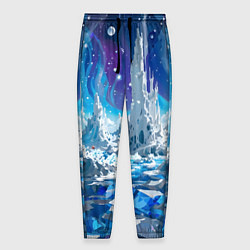 Мужские брюки Космический фантастический пейзаж