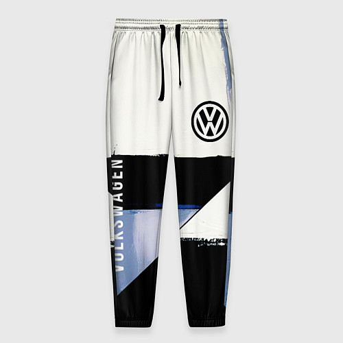 Мужские брюки Volkswagen логотип / 3D-принт – фото 1