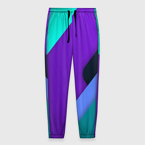 Мужские брюки Multicoloured / 3D-принт – фото 1