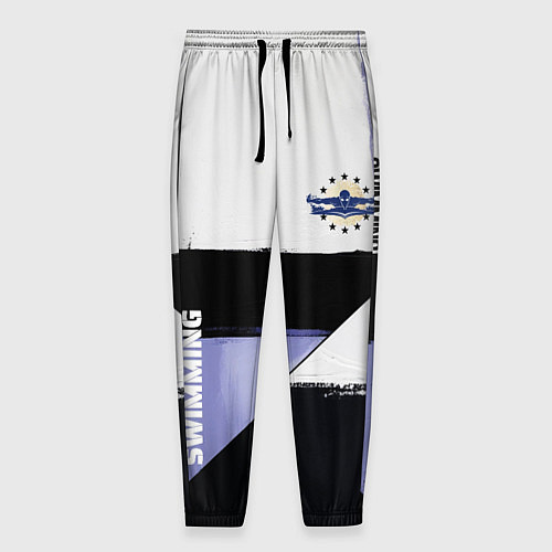 Мужские брюки Плавание спортивное / 3D-принт – фото 1