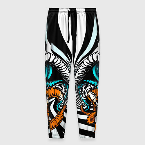 Мужские брюки Глаз и щупальца / 3D-принт – фото 1