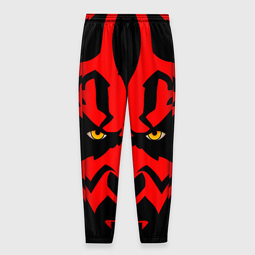 Мужские брюки Лицо Дарт Мола / 3D-принт – фото 1