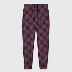 Брюки на резинке мужские Tartan, цвет: 3D-принт