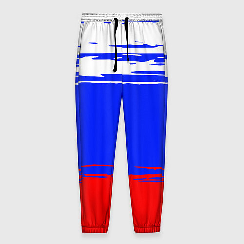 Мужские брюки Патриот - флаг / 3D-принт – фото 1