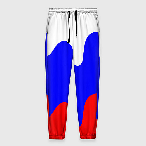 Мужские брюки Патриот - флаг / 3D-принт – фото 1