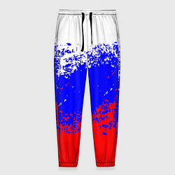 Брюки на резинке мужские Патриот - флаг, цвет: 3D-принт