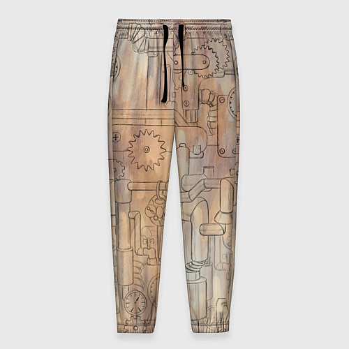 Мужские брюки Стимпанк элементы / 3D-принт – фото 1