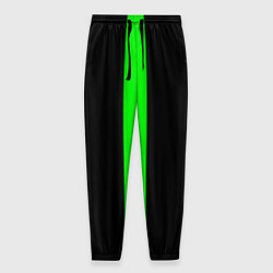 Мужские брюки Color green black lines