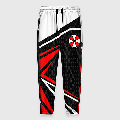 Мужские брюки Umbrella - red uniform / 3D-принт – фото 1