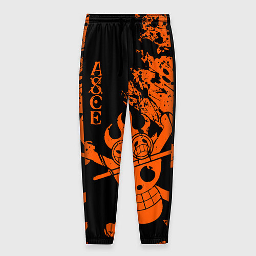 Мужские брюки One Piece - Ace / 3D-принт – фото 1