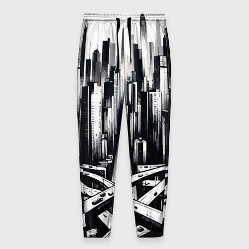 Мужские брюки American metropolis / 3D-принт – фото 1