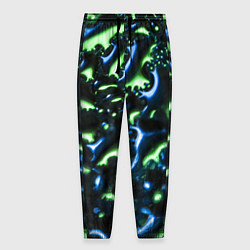 Брюки на резинке мужские Абстракция капли воды, цвет: 3D-принт