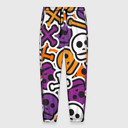 Мужские брюки Funny skulls